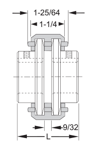 Delrin Coupling Chain